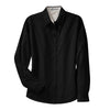 Port Authority Women's Black L/S Easy Care Shirt