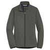 Port Authority Women's Grey Steel Active Soft Shell Jacket