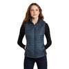 Port Authority Women's Regatta Blue/ River Blue Packable Puffy Vest