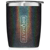 BruMate Glitter Charcoal Rocks Tumbler 12 oz