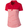 Cutter & Buck Women's Red Spree Polo