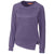 Cutter & Buck Women's College Purple Heather Jackson Crewneck