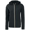 Cutter & Buck Women's Black Daybreak Eco Recycled Full Zip Hoodie