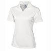 Cutter & Buck Women's White DryTec S/S Genre Polo