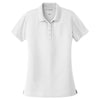 Port Authority Women's White Dry Zone UV Micro-Mesh Polo