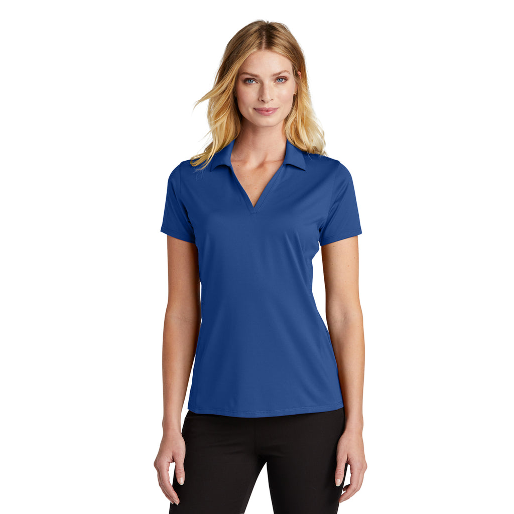 Port Authority Women's True Blue Performance Staff Polo