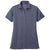 Port Authority Women's Navy Heather Heathered Silk Touch Performance Polo