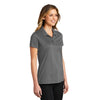 Port Authority Women's Shadow Grey Eclipse Stretch Polo