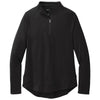 Port Authority Women's Deep Black C-FREE Cypress 1/4 Zip