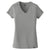 New Era Women's Shadow Grey Heather Heritage Blend V-Neck Tee