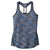 OGIO Endurance Women's Electric Blue Space Dye Verge Racerback Tank