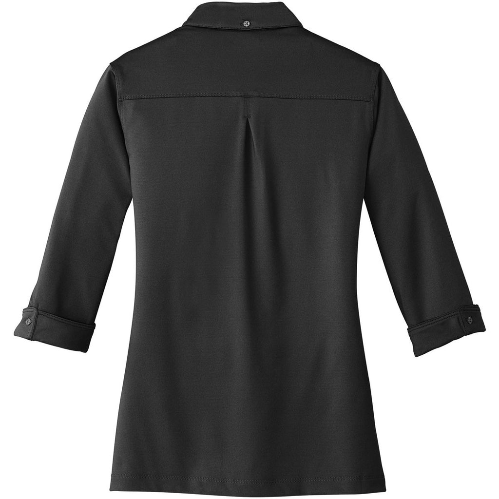 OGIO Women's Black Gauge Polo