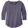 OGIO Women's Navy Heather Gravitate Scoop 3/4-Sleeve