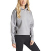 UNRL Women's Heather Grey LuxBreak Oversized Hoodie