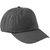 Adams Men's Charcoal Grey 6-Panel Low-Profile True Color Twill Cap