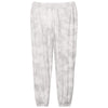 Port & Company Women's Dove Grey Beach Wash Cloud Tie-Dye Sweatpant