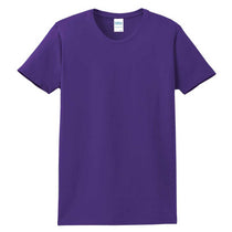 Port & Company Women's Purple Essential Tee