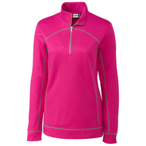 Clique Women's Ribbon Pink Helsa Half Zip