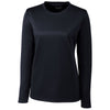 Clique Women's Dark Navy Long Sleeve Spin Jersey Tee