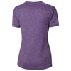 Clique Women's College Purple Heather Charge Active Tee