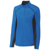 Clique Women's Royal Blue Ice Colorblock Half Zip