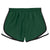 Sport-Tek Women's Forest Green/White/Black Cadence Short