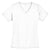 Sport-Tek Women's White PosiCharge RacerMesh V-Neck Tee