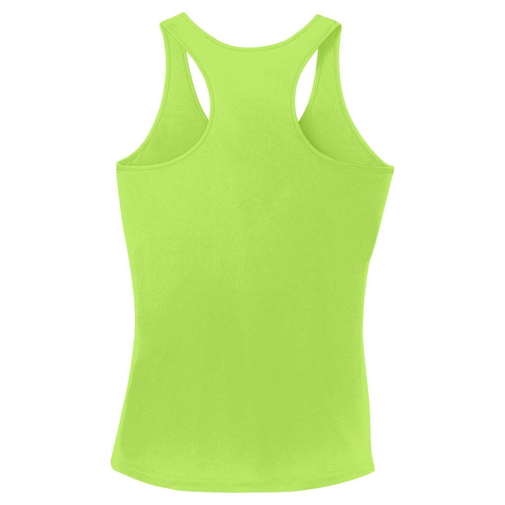 Sport-Tek Women's Lime Shock PosiCharge Competitor Racerback Tank