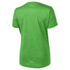 Sport-Tek Women's Turf Green Heather Contender Scoop Neck Tee