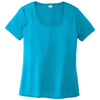 Sport-Tek Women's Sapphire Posi-UV Pro Scoop Neck Tee