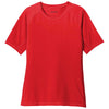 Sport-Tek Women's True Red Short Sleeve Rashguard Tee