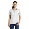 Sport-Tek Women's White Posi-UV Pro Polo