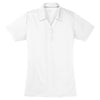 Sport-Tek Women's White PosiCharge Micro-Mesh Polo