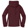 Sport-Tek Women's Maroon/White Colorblock Hooded Raglan Jacket