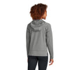 Sport-Tek Women's Charcoal Grey Sport-Wick Stretch 1/2-Zip Hoodie