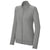 Sport-Tek Women's Charcoal Grey Sport-Wick Stretch Full-Zip Cadet Jacket