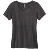 Volunteer Knitwear Women's Dark Heather Grey Daily V-Neck Tee