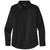 Port Authority Women's Deep Black Long Sleeve SuperPro React