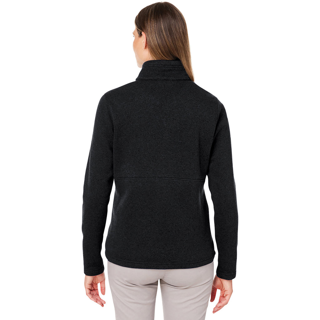 Marmot Women's Black Dropline 1/2 Zip Sweater Fleece Jacket