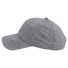 AHEAD University Black Heather Solid Cap