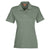 Harriton Women's Dill 6 oz. Ringspun Cotton Pique Short-Sleeve Polo