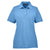 Harriton Women's Light College Blue 5.6 oz. Easy Blend Polo