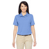 Harriton Women's Industry Blue Advantage IL Snap Placket Performance Polo