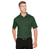 Harriton Men's Dark Green Advantage Snag Protection Plus Polo