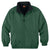 Harriton Men's Hunter/Black Fleece-Lined Nylon Jacket