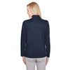 Harriton Women's Dark Navy Advantage Snag Protection Plus Quarter-Zip