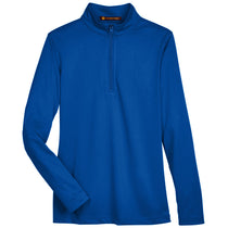Harriton Women's True Royal Advantage Snag Protection Plus Quarter-Zip