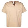 Harriton Men's Khaki Restore 4.9 oz. Scrub Top