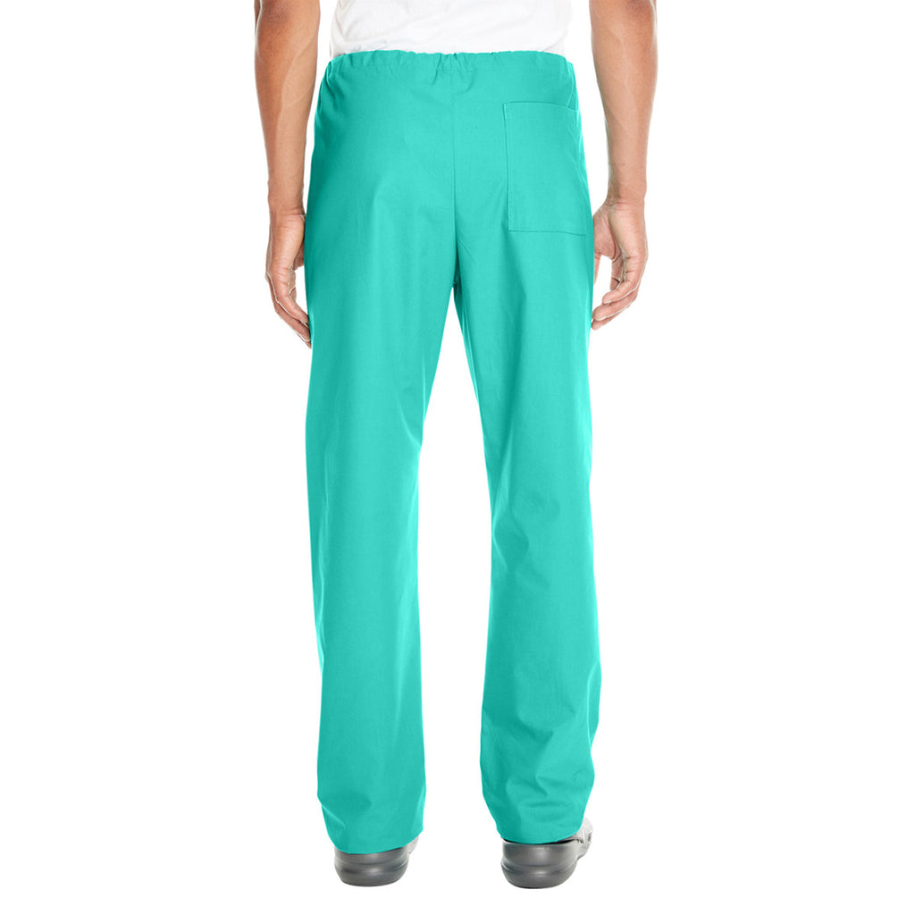 Harriton Men's Aqua Green Restore 4.9 oz. Scrub Bottom