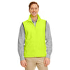 Harriton Men's Safety Yellow 8 oz. Fleece Vest